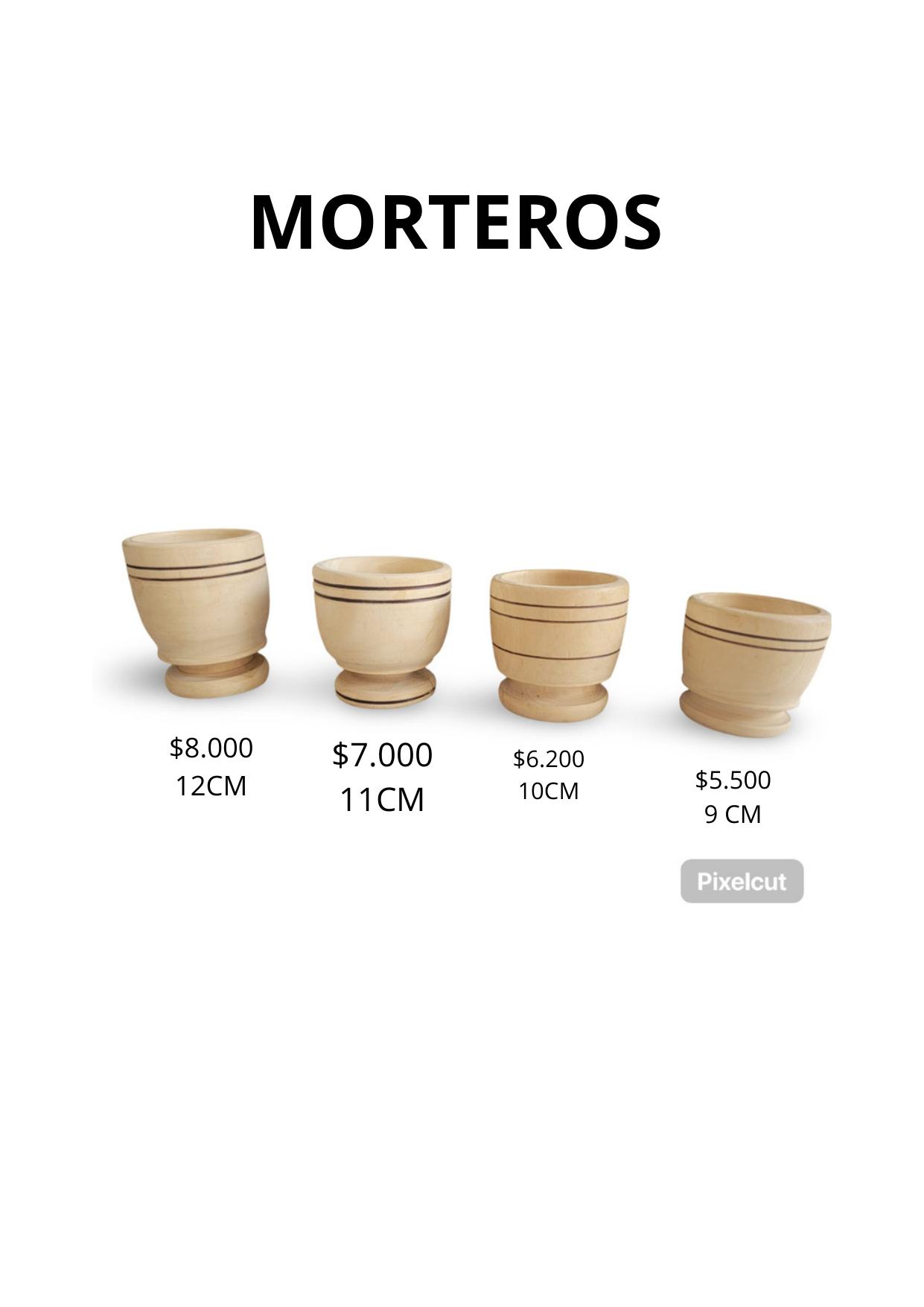 Mortero 12 cm