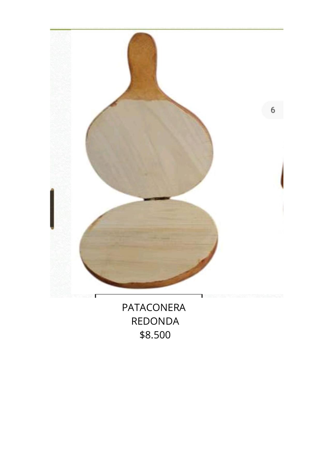 Pataconera redonda